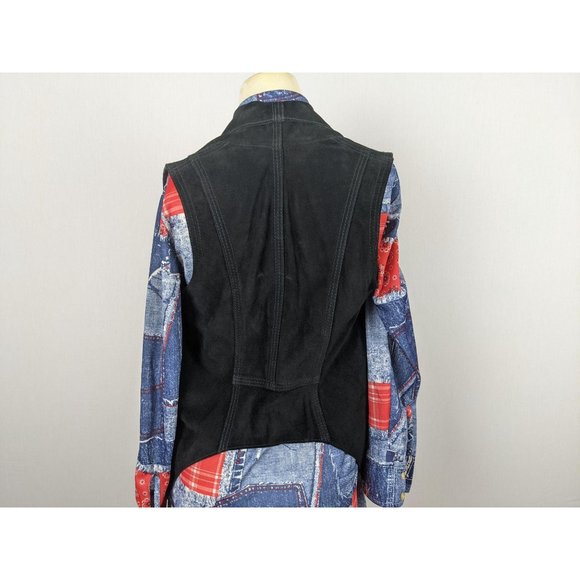 Rezrekshn Esther Chen Leather sleeveless vest XS - Picture 6 of 9